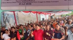 Menjemput Aspirasi Masyarakat Dari Gang Ke Gang, Jusup Ginting Tampung Harapan Warga Medan Tuntung