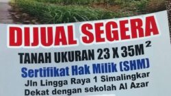 DI Jual Tanah Cepat Di Medan!!!! Butuh Uang