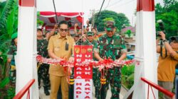 Pangdam I/BB dan Wali Kota Medan Resmikan Jembatan Perintis Garuda, Hubungkan Kembali Medan Polonia-Johor-Maimun