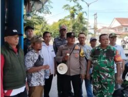 Bhabinkamtibmas Polsek Medan Sunggal Sambangi Warga Kelurahan Sunggal, Ingatkan Pemasangan Bendera Merah Putih Jelang HUT RI