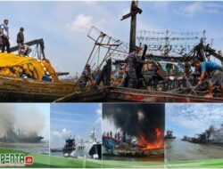 Kinerja Petugas Dilingkungan KKP Di PPS Belawan Dipertanyakan Terkait Kapal Ikan Sering Kali Alami Kebakaran