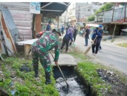 Wali Kota Medan Kerahkan Jajaran Gotong Royong Bersihkan Parit Jalan Taduan Dari Sedimentasi Tebal