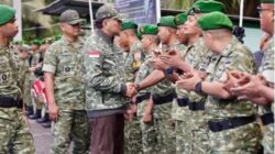 Kunjungi Langkat dan Serdang Bedagai, Wapang TNI & Menhan Cek Kesiapan Personel Yonif TP