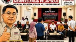 DPP Forwakum Tipikor Siapkan Pelantikan, Gelar Gladi Resik Di Gren Hill Singapure land