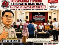 DPP Forwakum Tipikor Siapkan Pelantikan, Gelar Gladi Resik Di Gren Hill Singapure land