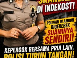 Digrebek Suami, Oknum Polwan di Ambon Di duga Bersama Pria Lain Di Kamar Kost