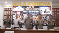 Polres Binjai Release Pengungkapan Kasus Pembuangan Bayi, Curas, Curat dan Hasil Operasi Pekat Toba 2026