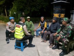 Babinsa Koramil 11/Manyaran Laksanakan Patroli Malam Bersama