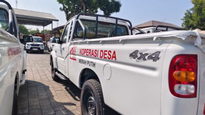 Mahindra Mengaspal di Desa, KDKMP Boyolali Diperkuat 50 Armada Operasional