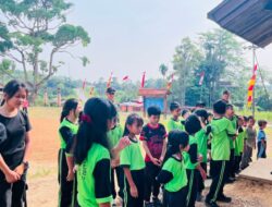 Semarakkan HUT Ke-81 RI, Pos Perumbang Satgas Yonarmed 13/Nanggala Gelar Beragam Lomba Kemerdekaan Bersama Siswa SDN 04 Kekurak
