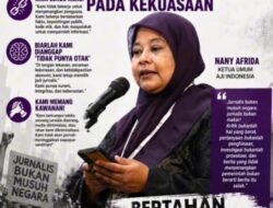 32 Tahun AJI: Pers Menolak Tunduk pada Kekuasaan
