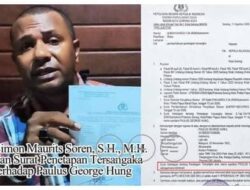 Kepolisian Resor Kota (Polresta) Sorong Kota, Papua Barat Daya, Tetapkan WNA asal Malaysia, Paulus George Hung alias Ting-Ting Ho, sebagai tersangka dalam kasus dugaan tindak pidana penyerobotan tanah dan pemalsuan surat
