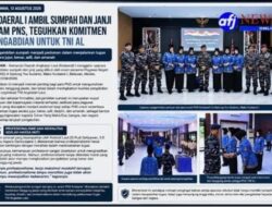 Kodaeral I  Gelar upacara khidmat Pengambilan sumpah dan janji yang diikuti oleh enam personel Pegawai Negeri Sipil (PNS) di Gedung Yos Sudarso