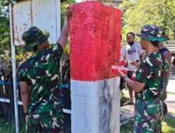 SINERGITAS TNI-POLRI BERSAMA MASYARAKAT DISTRIK KELILA* Melalui Kerja Bakti Gotong Royong Kita Wujudkan Lingkungan Kantor Distrik Yang Bersih, Sehat, dan Menjadi Kebanggaan Bersama.