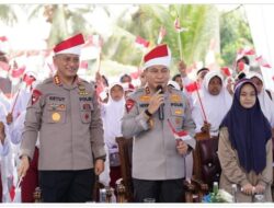 Presiden Prabowo Resmikan Jembatan Merah Putih Presisi, Kapolda Riau Laporkan 110 Jembatan Merah Putih telah di Bangun