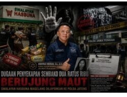 Dugaan Penyekapan Sembako Rp200 Ribu Berujung Maut, Swalayan Hasbuna Magelang Dilaporkan ke Polda Jateng