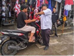 Kolaborasi Semangat 45 Bersama Polres Nias Selatan, GEMPUR, GMNI dan GMKI Bagikan Sekitar 3.000 Bendera Merah Putih