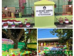 Peringati HUT Kemerdekaan R I ke-81, UPTD SPF SDN Garuda Gelar Lomba Keindahan Taman