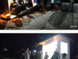 Babinsa Koramil Jatipurno Bersama Bhabinkamtibmas Laksanakan Patroli Malam