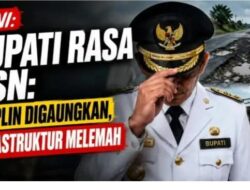 OPINI: Bupati Rasa ASN: Disiplin Digaungkan, Infrastruktur Melemah