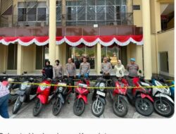 Polresta Pontianak rilis ungkap kasus komplotan curanmor di 11 lokasi