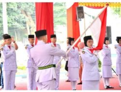 Wali Kota Binjai, Drs. H. Amir Hamzah, M.AP.,  Kukuhkan 58 Pelajar Terpilih sebagai Pasukan Pengibar Bendera Pusaka (Paskibraka) Kota Binjai Tahun 2026