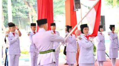 Wali Kota Binjai, Drs. H. Amir Hamzah, M.AP.,  Kukuhkan 58 Pelajar Terpilih sebagai Pasukan Pengibar Bendera Pusaka (Paskibraka) Kota Binjai Tahun 2026