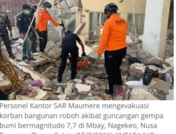Berton Panjaitan Sampaikan Laporan Awal Gempa Nagekeo, Korban Meninggal Bertambah Jadi 38 Orang