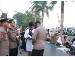 Kapolresta Banjarmasin Pimpin Langsung Pengamanan Haul ke-500 Sultan Suriansyah