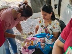 Viral,Bayi yang Lahir di Tengah Gempa Sikka
