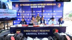 Polda Banten Bongkar Tambang Ilegal di 6 Lokasi, 7 Tersangka Ditahan