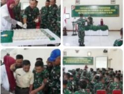 Komitmen Kodim 0724/Boyolali dalam menciptakan lingkungan satuan yang bersih dari narkoba terus diperkuat