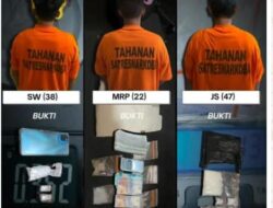 Tiga Hari Beruntun, Polres Binjai Tangkap Pendedar Narkoba Tiga Orang Pria