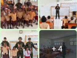 Mewujudkan Generasi Kelila yang Tangguh dan Cinta NKRI: Satgas Yonif 645/GTY Ajarkan Nilai-Nilai Pancasila dan Wawasan Kebangsaan Bagi Siswa Pedalaman ​