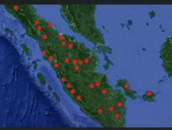 Sebanyak 2.945 titik panas (hotspot) Terdeteksi di wilayah Pulau Sumatera berdasarkan Pembaruan Data