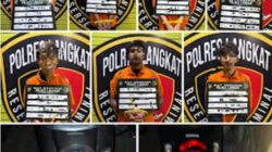 Tujuh Pelaku Curas Ditangkap Polres Langkat, Dua Sajam dan Dua Motor Turut Diamankan