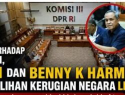 Anggota Komisi III DPR RI Benny K. Harman Nyatakan menolak Hukuman Mati Bagi Koruptor