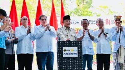 Presiden Prabowo Resmikan Program PLTS Sejumlah Wilayah di Bali