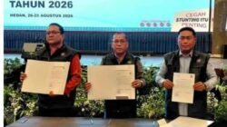 Perkuat Komitmen, Deli Serdang Teken Kesepakatan Bersama Penurunan Stunting