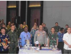 Panglima Komando Armada III Laksamana Muda TNI Dato Rusman SN yang diwakili Dansatud Koarmada III Hadiri Rapat Koordinasi Wilayah (Rakorwil) Tahun 2026 Kantor Otoritas Bandar Udara Wilayah IX dan X di Hotel Aston