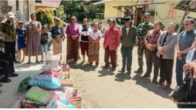 Pemkab Humbahas Salurkan Bantuan untuk Korban Kebakaran di Sinambela