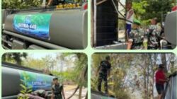 Program ASIH Yonif TP 449/SH, Bantu Warga Ngasina Bulu Sukoharjo