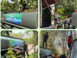 Program ASIH Yonif TP 449/SH, Bantu Warga Ngasina Bulu Sukoharjo