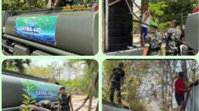 Program ASIH Yonif TP 449/SH, Bantu Warga Ngasina Bulu Sukoharjo