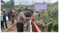 Kapolres Kaur Resmikan Dua Jembatan Merah Putih Presisi, Total 7 Jembatan Kini Bisa Digunakan Masyarakat
