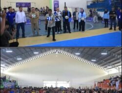 Sebanyak 30 tim U 15 dari Club Bola Voli yang ada di Sumatera Utara, Ikuti Turnamen Bola Voli AHY Cup yang dilaksanakan oleh DPC Partai Demokrat Kota Binjai