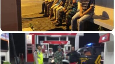 Patroli Malam TNI Di Wuryantoro Juga Dijadikan Sarana Komsos Dengan Warga