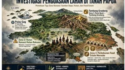 Investigasi Bongkar Penguasaan Jutaan Hektar Tanah Papua oleh Sindikat Elit Jakarta dan Konglomerat Asing