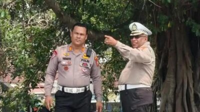 Dirlantas Polda Riau Kombes Pol Jeki Rahmat Mustika, S.I.K., M.H. Tegaskan bahwa Keselamatan Masyarakat Jadi Perhatian Utama dalam setiap tahapan pekerjaan Pemeliharaan Jembatan