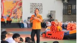 BPBD Kota Medan Edukasi Siswa Keterampilan Hadapi Bencana, dari Water Rescue hingga Penggunaan APAR